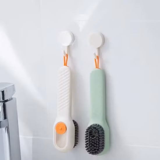 Limpieza multifuncional para el hogar, cepillo portátil líquido para zapatos