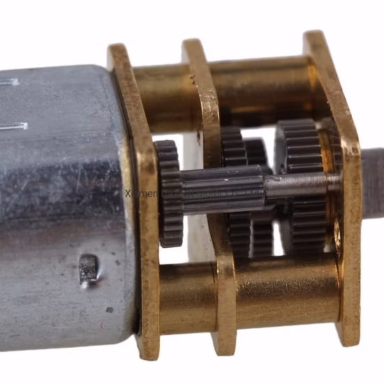 Eje de salida ajustable, caja de reducción de rueda recto de 12mm, cepillo N20 para zapatos con cordones automáticos